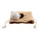 White Crackle Ceramic Wine Stopper